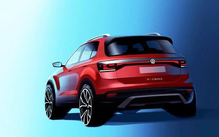 Esta es la primera imagen del Volkswagen T-Cross, el primo del SEAT Arona
