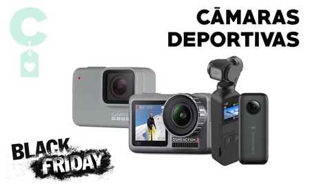Black Friday 2019: las mejores ofertas en cámaras deportivas 4K