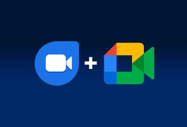 Fusión de Google Duo y Meet