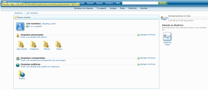 Windows Live Skydrive, ya disponible y con 5 GB
