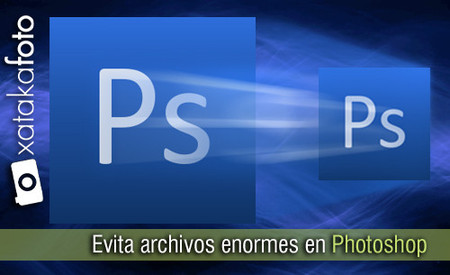Evita archivos enormes en Photoshop