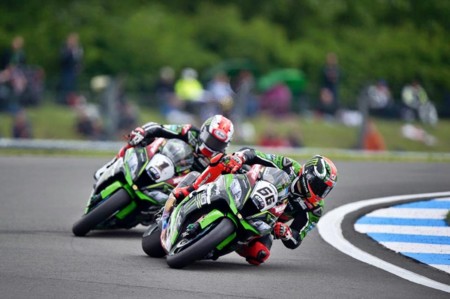 Tom Sykes Jonathan Rea Donington2