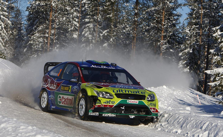 Ford Focus WRC 2010 Suecia - Mikko Hirvonen