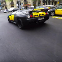 ¿Subirías en un Lamborghini Diablo taxi? Este se ha paseado por Barcelona y esto ha provocado