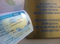 Embajada a Samarcanda. El visado de Kazakhstan 