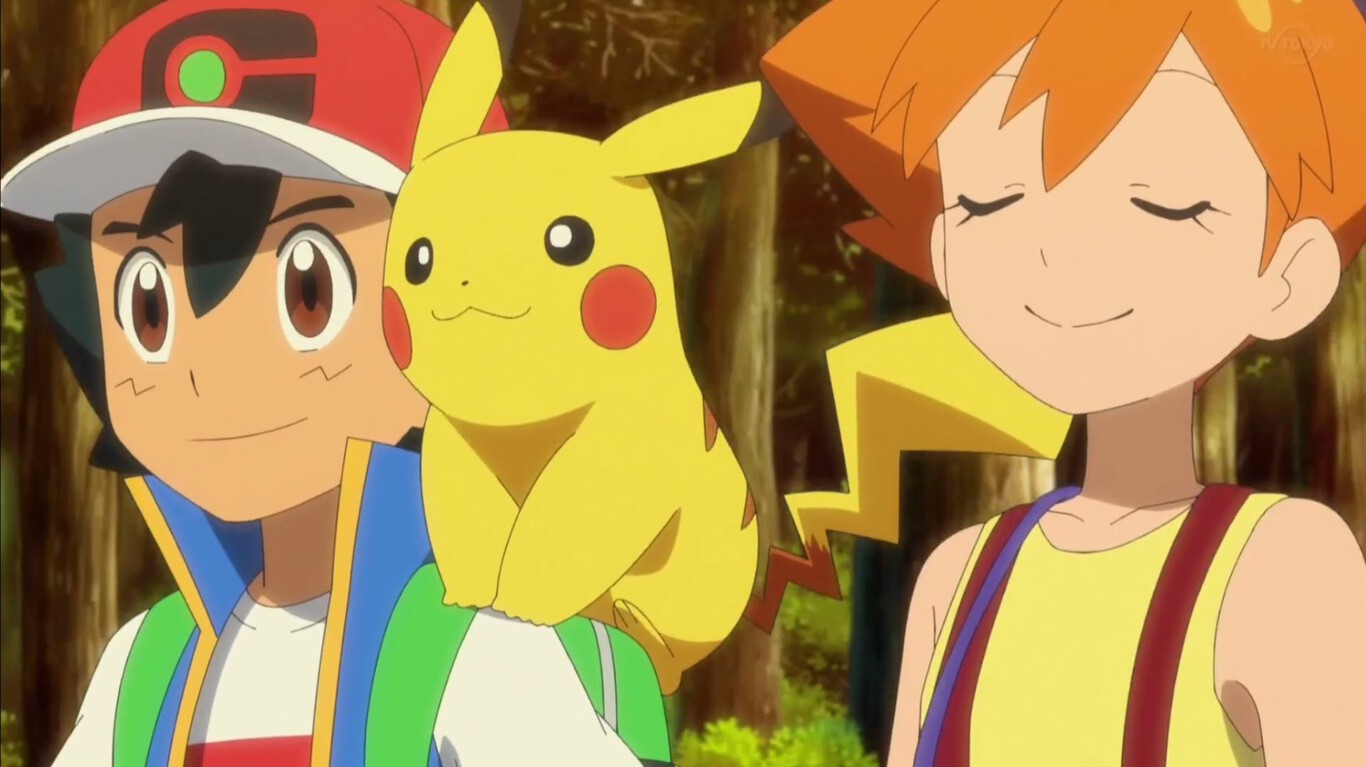 Pokémon Aspiro a ser un maestro Pokémon Misty vence a Ash, regresa el Magikarp del Equipo Pokémon Aspiro a ser un maestro Pokémon Misty vence a Ash, regresa el Magikarp del Equipo