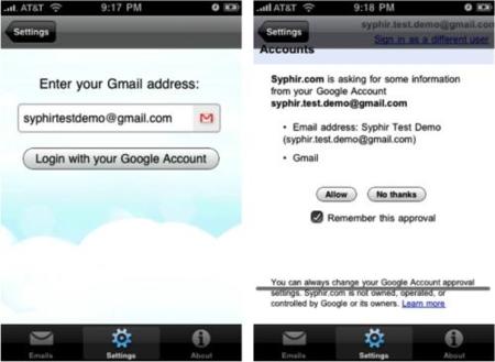 Gmail estrena su propio sistema Oauth