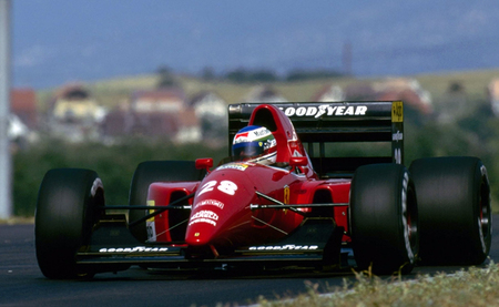 Ivan Capelli Hungaroring 1991 - Ferrari F92A
