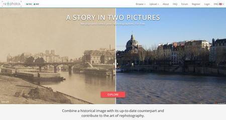 Re.Photos, un portal para bucear en la historia creando (y compartiendo) nuestras propias fotografías del antes y el después