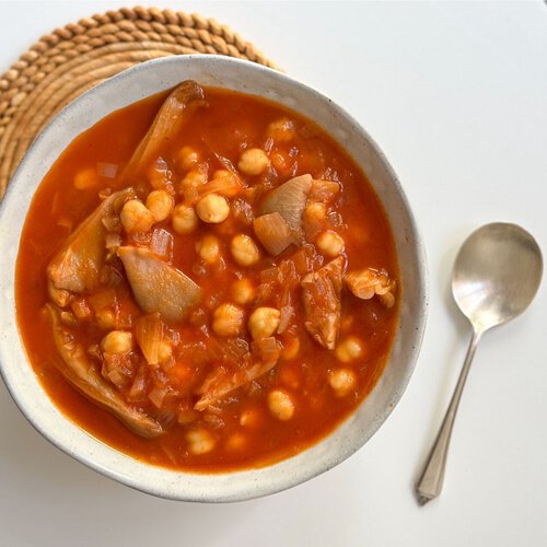 Callos veganos: un platazo de cuchara 100 % vegetal  