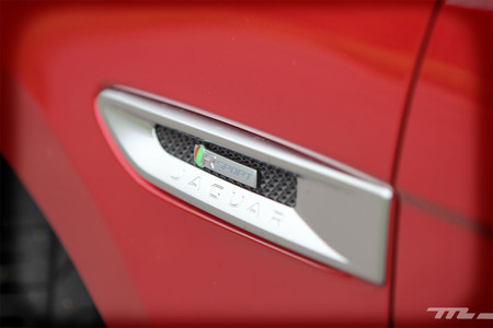 Jaguar F-PACE moldura lateral