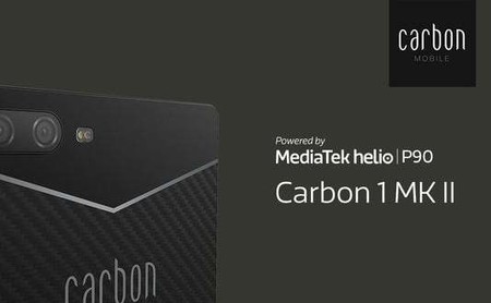 El primer móvil de fibra de carbono es ligero, con cerebro MediaTek y llega este verano