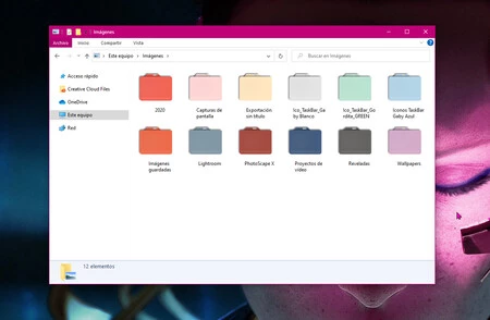 Carpetas Personalizadas Windows 10