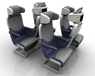 ¿Asiento para atrás en los aviones?