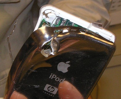 iPod salva la vida de un soldado