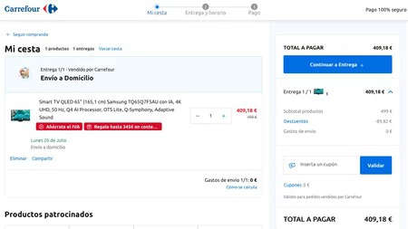 Cesta Carrefour