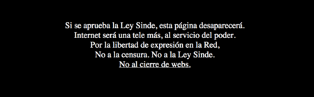 Las páginas de enlaces se rebelan contra la inminente aprobación de la Ley Sinde