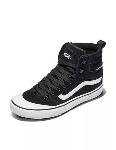 Vans Ashwood Hi Vansguard - Tenis para Hombre, Color Negro/Blanco, Talla 7, Negro y Blanco, 40.5 EU