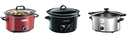 3 ollas de cocción lenta de oferta en Amazon de marcas como Crock Pot y Russel Hobbs