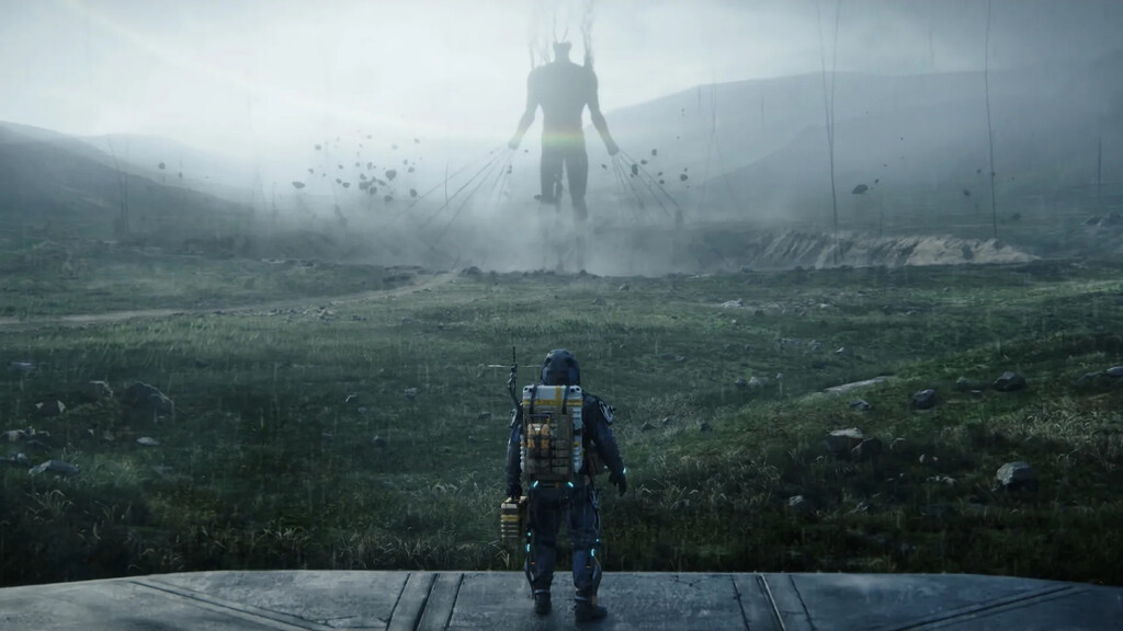 Cuando un jugador de Death Stranding se pateó (literalmente) los dos mapas del juego con su hijo encima