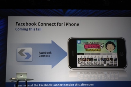 Facebook lanzará un SDK para el iPhone
