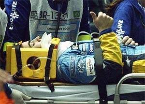 Accidente Alonso Brasil