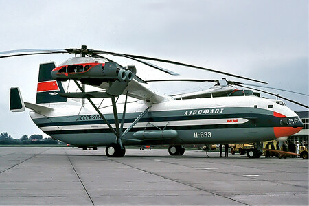 Aeroflot Mil V 12 Mi 12 Groningen Airport