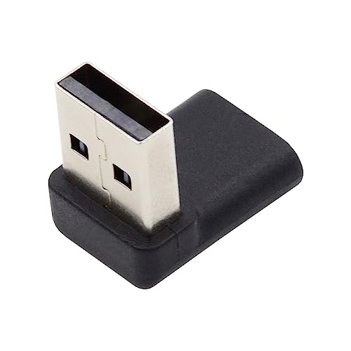 NFHK Adaptador de datos USB-C tipo C hembra de 90 grados 