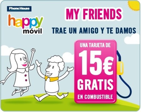 Happy móvil también estrena programa de captación de clientes