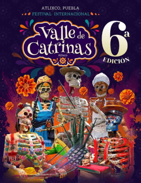 Este es el destino de Puebla donde se instalará el Valle de las Catrinas 2026: date una vuelta para ver las esculturas monumentales inspiradas en dioses prehispánicos