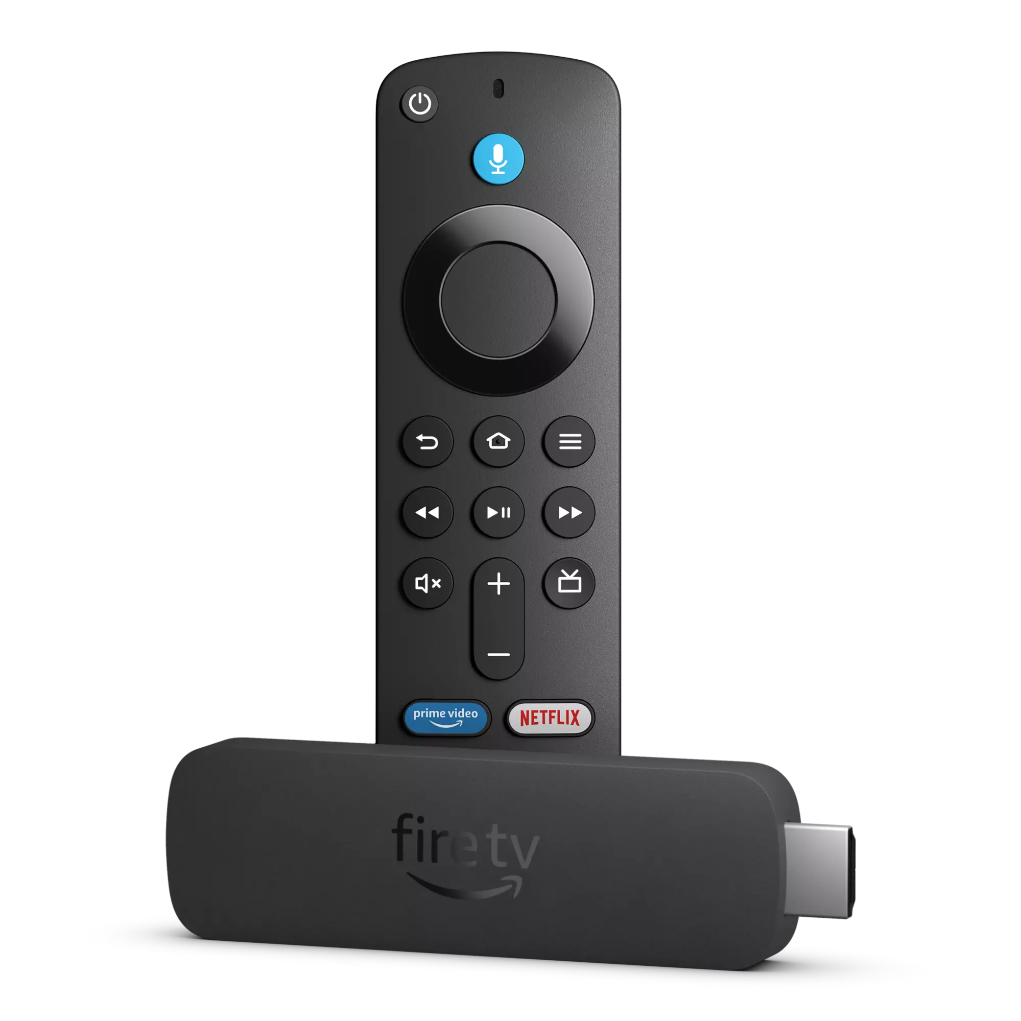 Amazon Fire TV Stick HD (Última generación) | con TV en directo gratuita, mando por voz Alexa, controles de Hogar digital y reproducción en streaming HD
