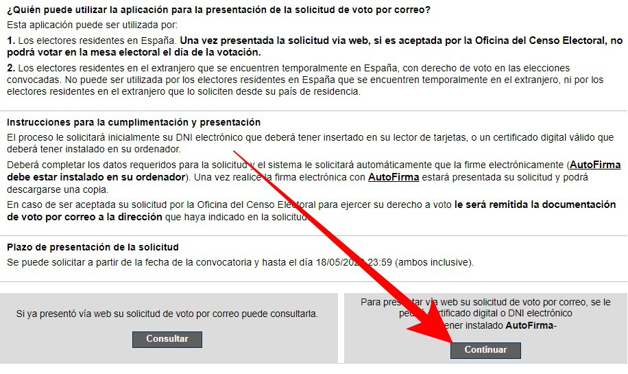 Cómo solicitar el voto por correo para las elecciones municipales y ...