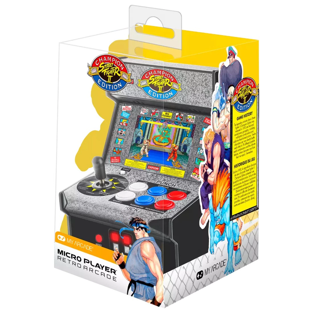 Consola Micro Player Pro Street Fighter II: Champion Edition My Arcade