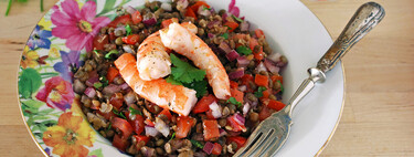 13 ensaladas con lentejas para incorporar fibra y muchas proteínas vegetales a tu dieta 