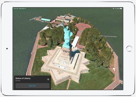 Flyover o cómo sobrevolar los puntos clave de una ciudad gracias a Apple Maps