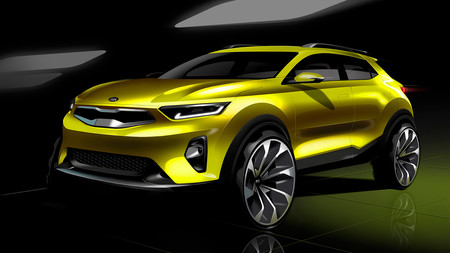 El KIA Stonic llegará este mismo año y se verá como lo sugieren estos sketches oficiales