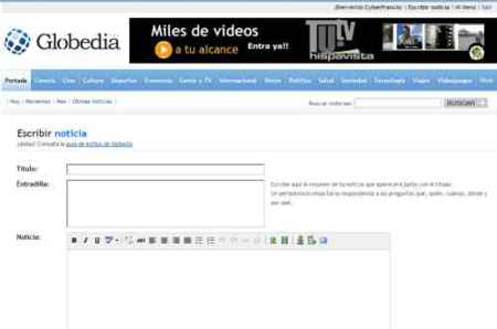 Globedia, diario online creado por lectores