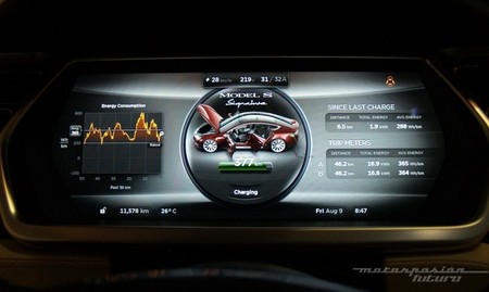 Tesla Model S prueba en Ibiza 28