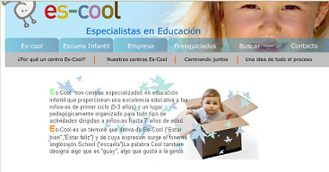 Es-cool, nuevo concepto en la educación de los niños
