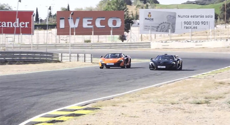 Cristiano Ronaldo finalmente pilotó el McLaren P1