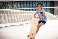 Skooboard: la solución para que niños pequeños puedan disfrutar del "skate" con seguridad