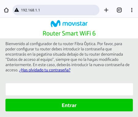 Acceso Router