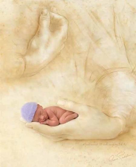 La fragilidad del bebé prematuro según Anne Geddes