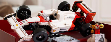 LEGO tira un dardo al corazón de los aficionados al motor: el mítico McLaren de Ayrton Senna está rebajado