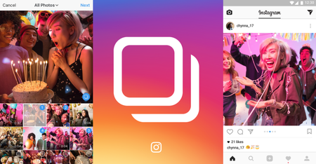 Instagram te permite publicar hasta 10 fotos o vídeos como un carrusel