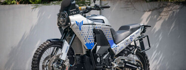 Saluda a la Yamaha MT-25, una naked clásica reconvertida en trail que tiene mucho flow