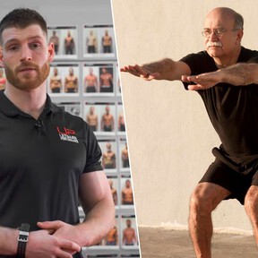 Los seis ejercicios recomendados por Steve Chambers para ganar músculo a los 60 usando el peso corporal: "Mejoran la estabilidad articular y desarrollan una buena base de fuerza" 