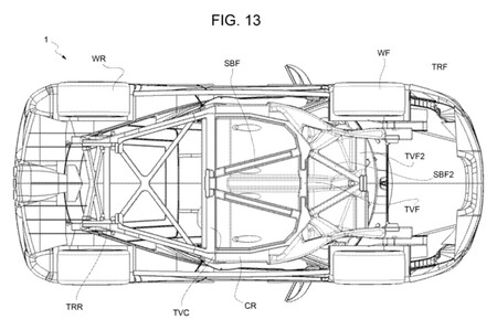 Ferrari eléctrico patente