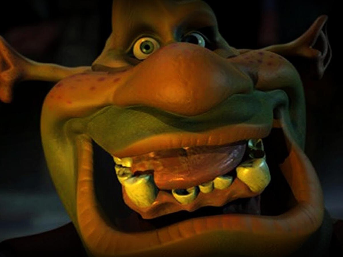 Encuentran el Santo Grial de 'Shrek': la primera terrible prueba de CGI a  ritmo de 'I feel good', image size:1200x900