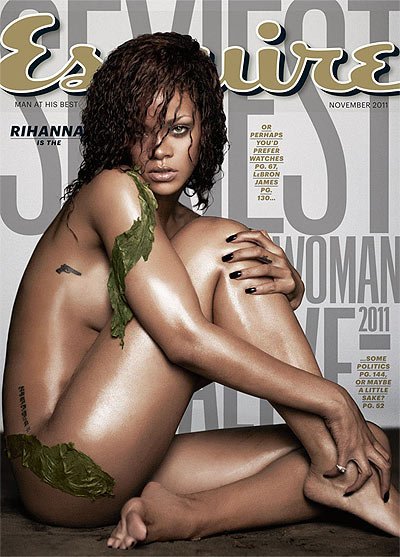 Rihanna al despelote en Esquire y nombrada la más sexy del mundo